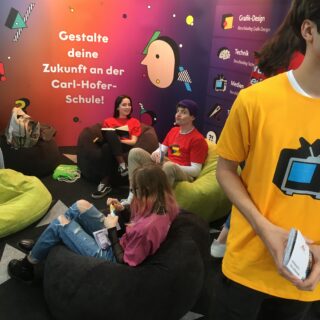 Die Carl-Hofer-Schule auf der Messe Einstieg Beruf, 18.1.2020